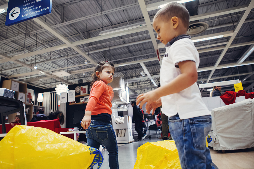 Fun in IKEA