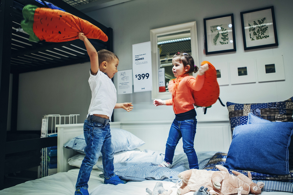 Fun in IKEA