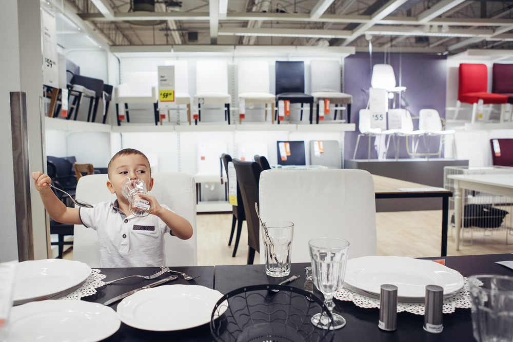 Fun in IKEA