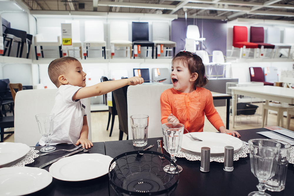 Fun in IKEA