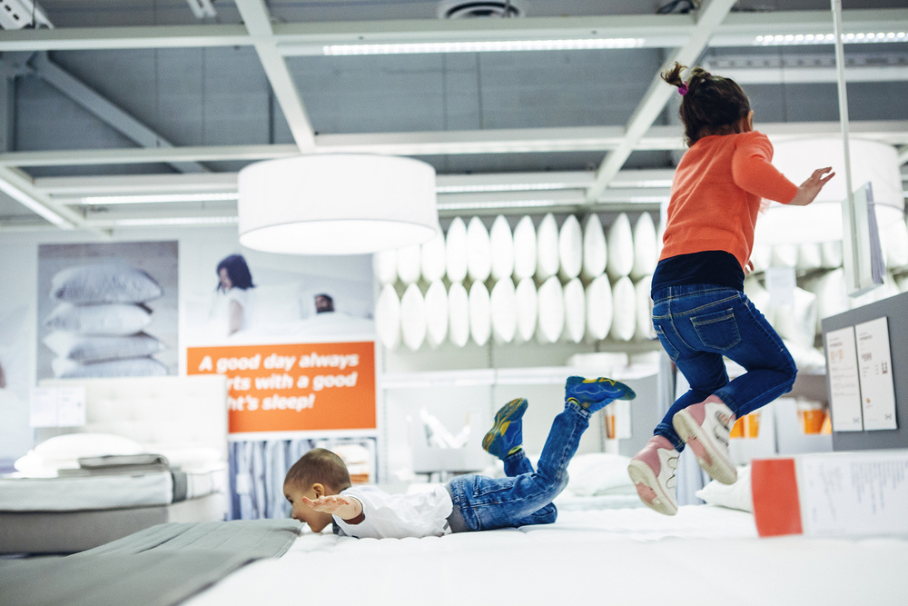 Fun in IKEA