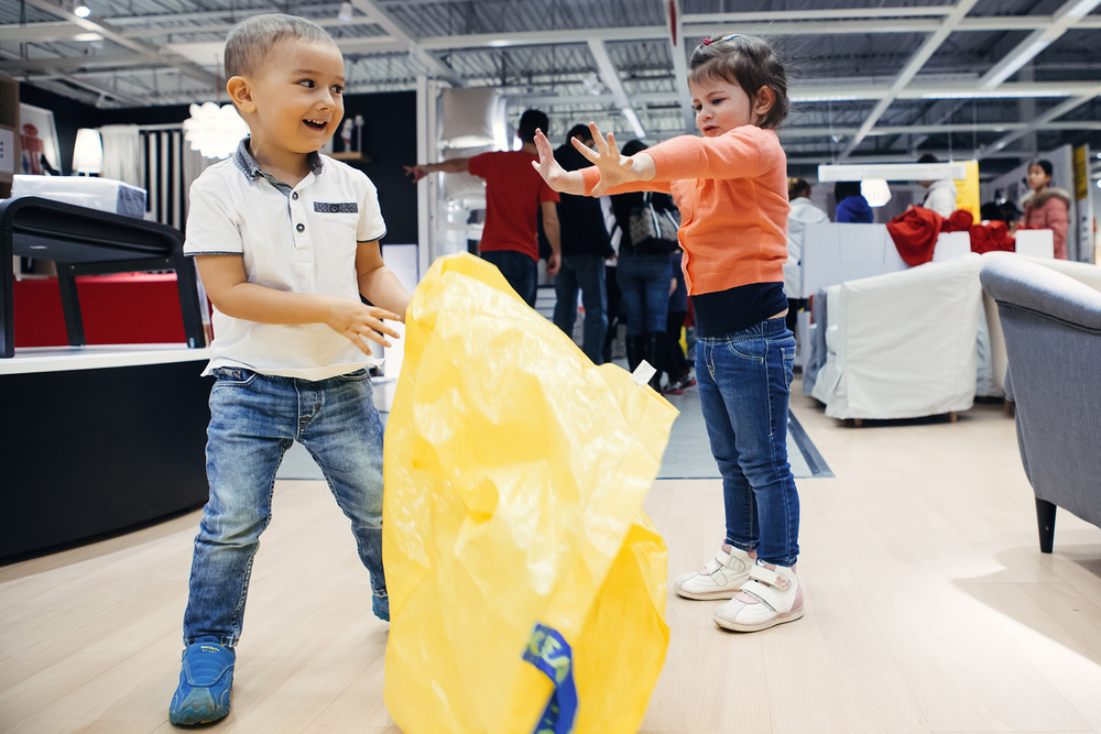 Fun in IKEA