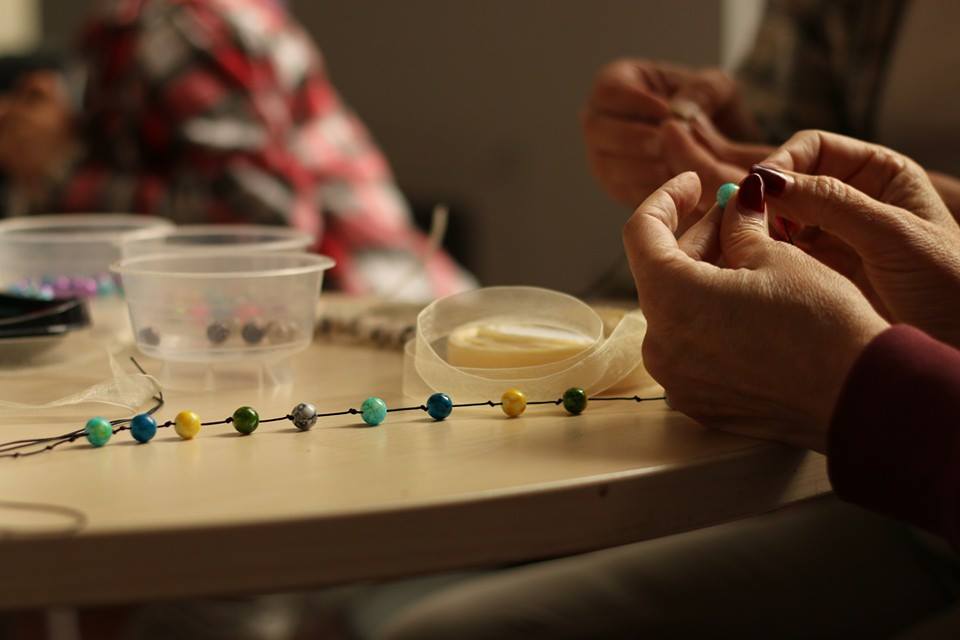 WORKSHOP OF MAKING IMITATION JEWELRY