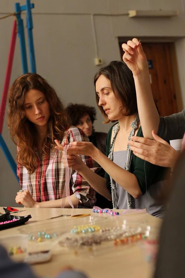 WORKSHOP OF MAKING IMITATION JEWELRY