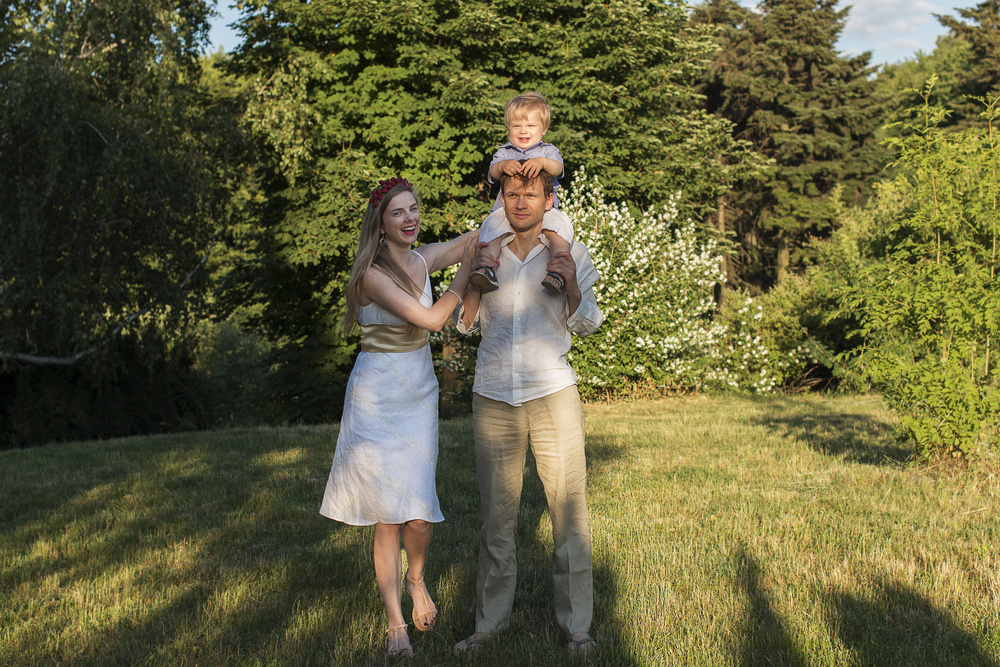 OLYA, VICTOR AND ANDREY