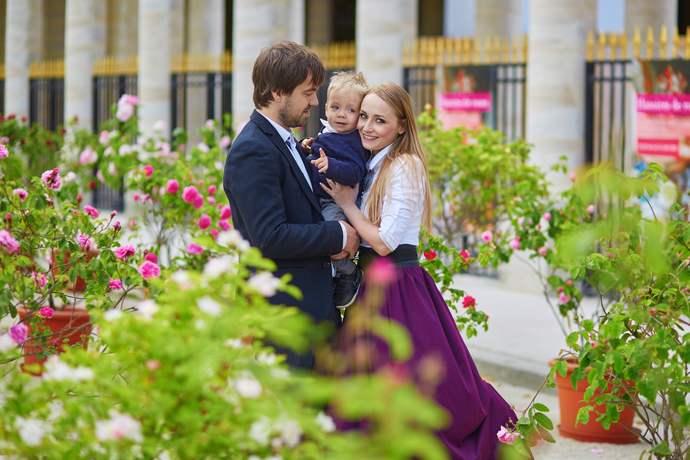 Yulia, Alexey and Artemy
