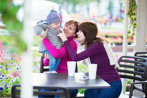 Yulia, Alexey and Artemy
