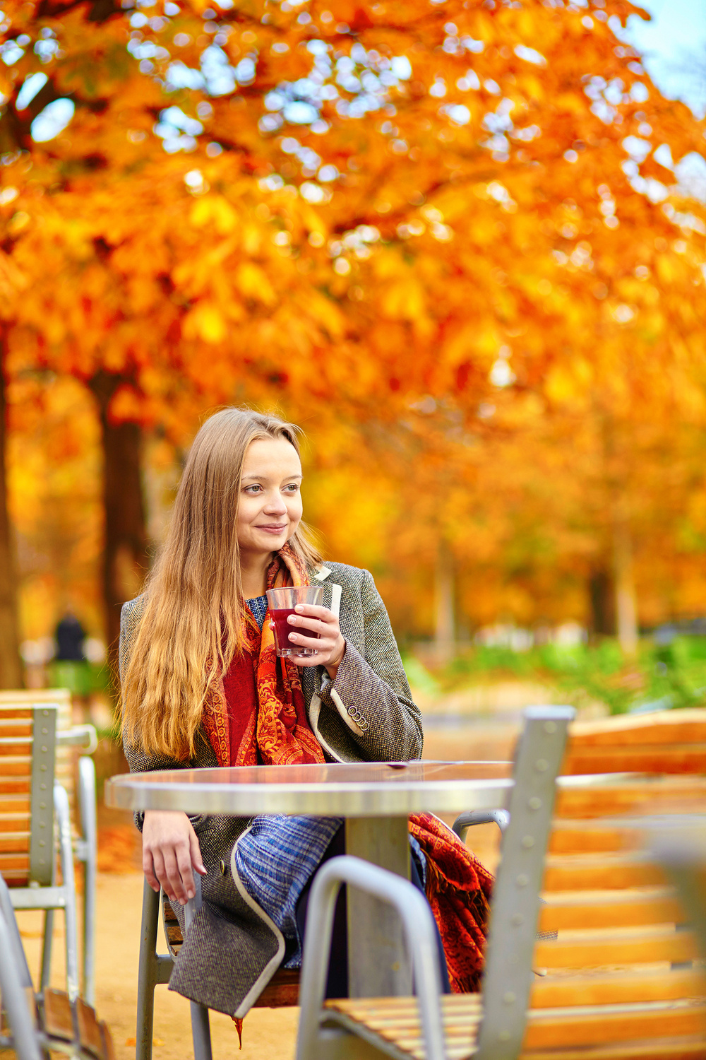 Parisian golden autumn