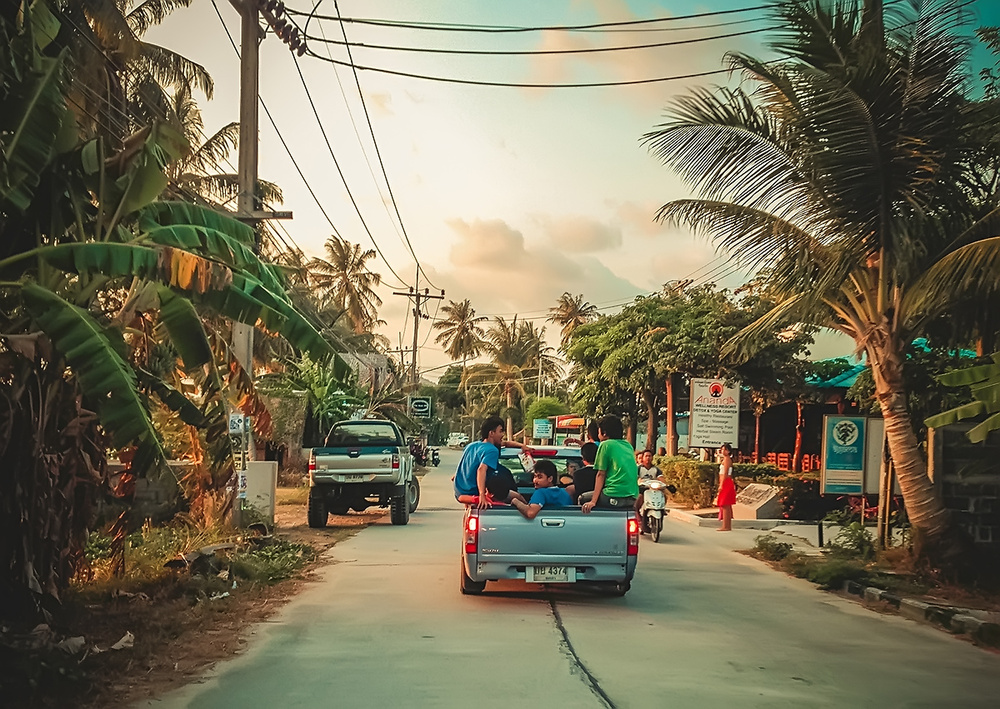 Thai, Phangan - HoneyFullmoon 2014