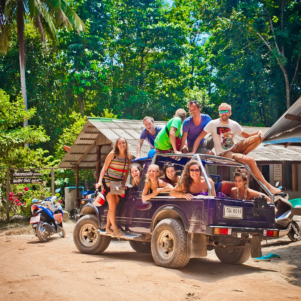 Thai, Phangan - HoneyFullmoon 2014