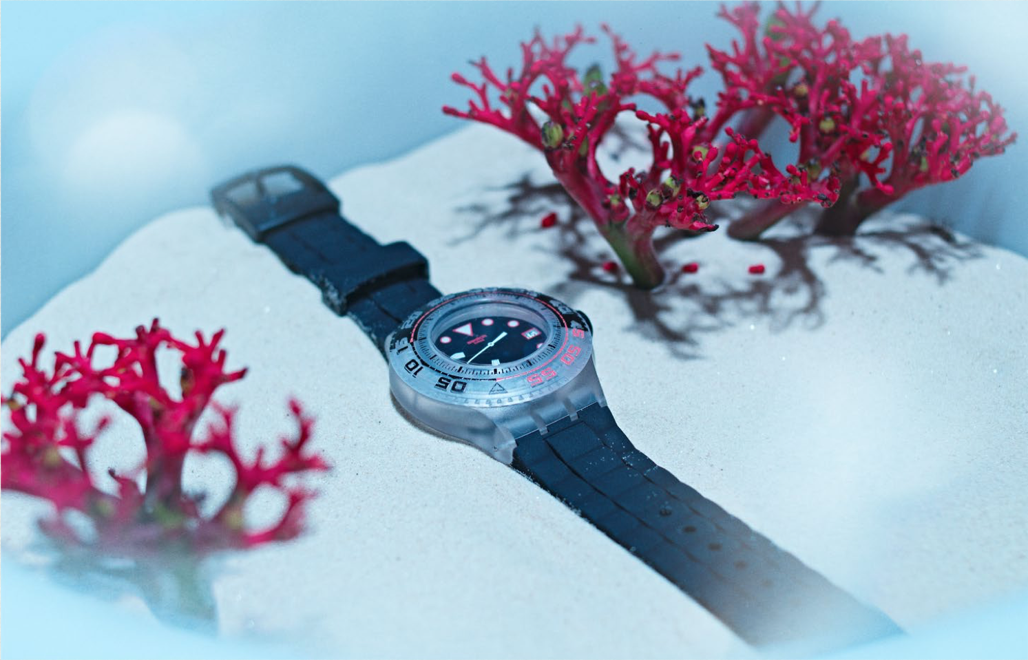 Презентация новой коллекции часов Swatch