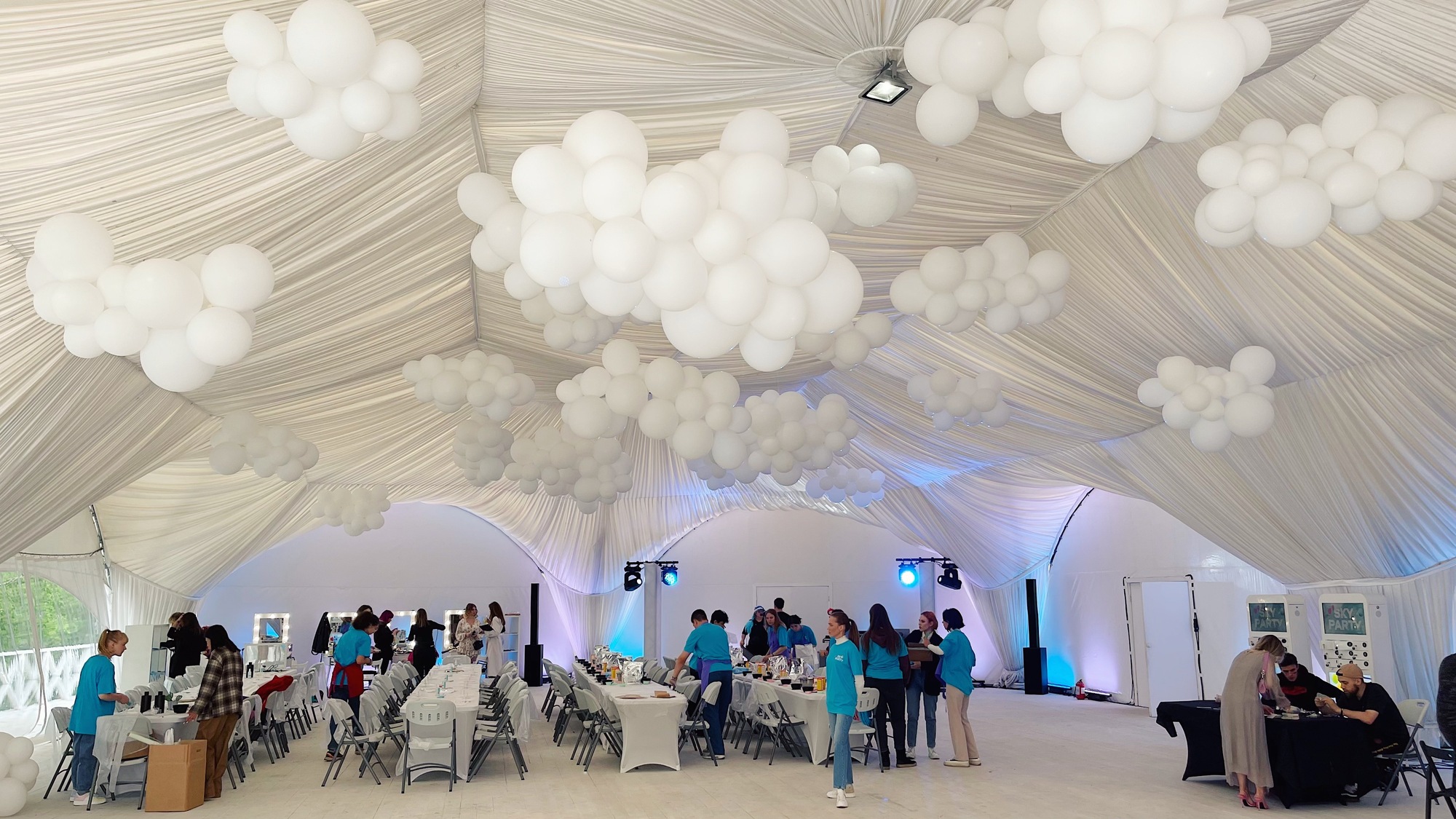 Оформление BAT Sky Party