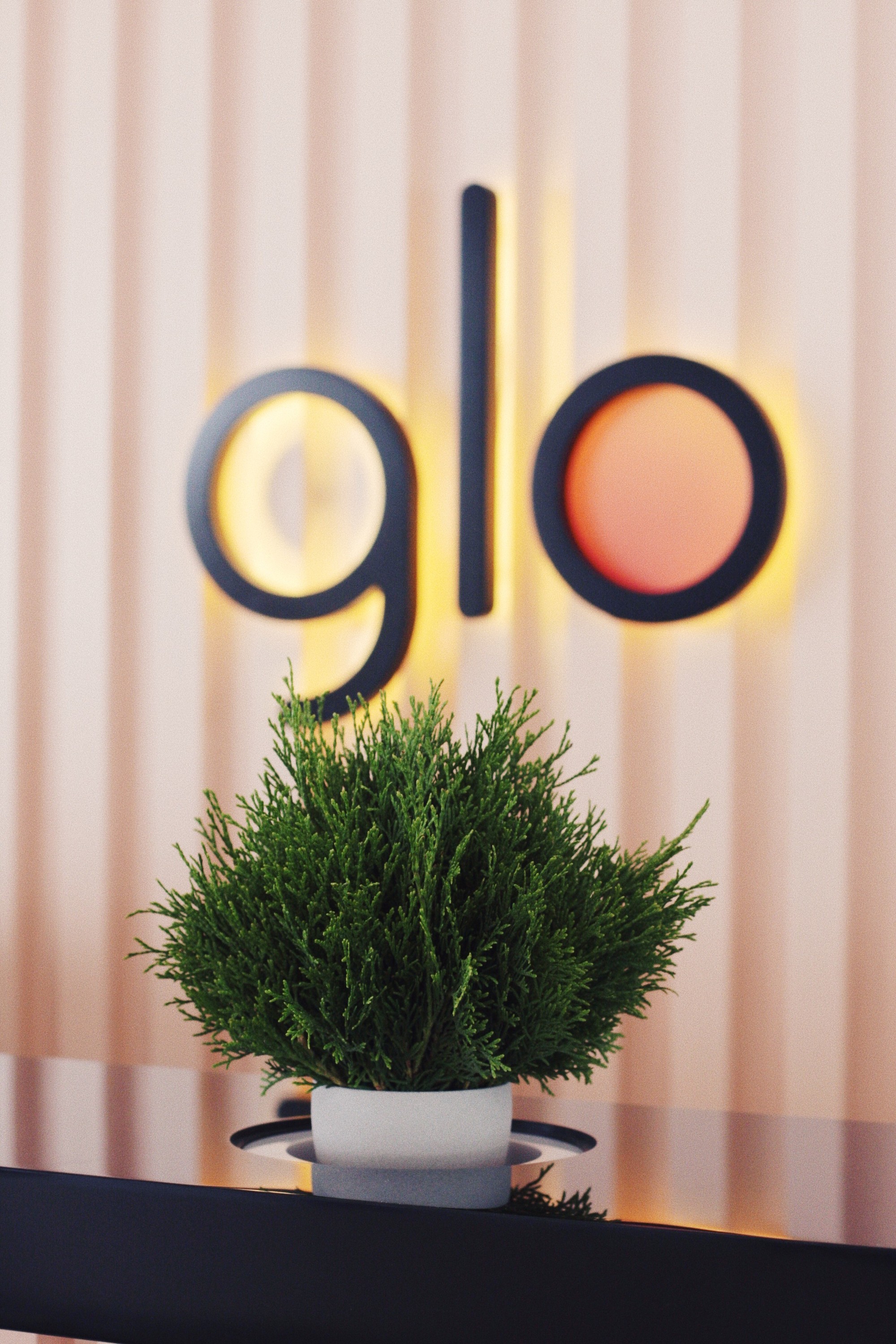 Озеленение стенда GLO