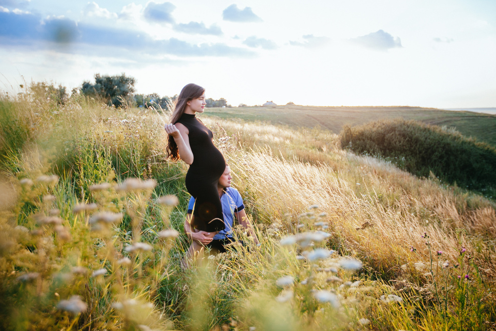 Kharkov, Ukraine | Sveta pregnant & Sergey