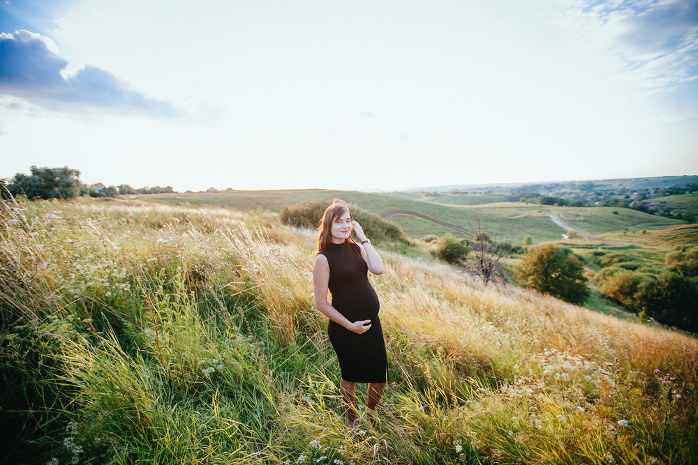 Kharkov, Ukraine | Sveta pregnant & Sergey