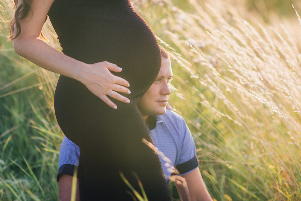 Kharkov, Ukraine | Sveta pregnant & Sergey