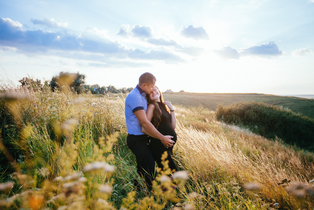 Kharkov, Ukraine | Sveta pregnant & Sergey