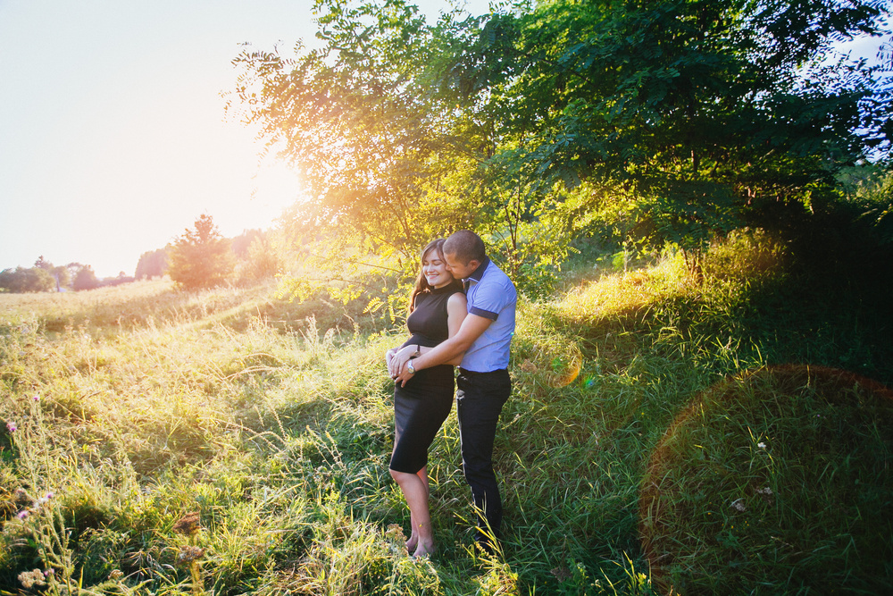 Kharkov, Ukraine | Sveta pregnant & Sergey