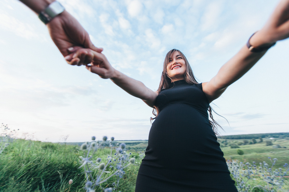 Kharkov, Ukraine | Sveta pregnant & Sergey