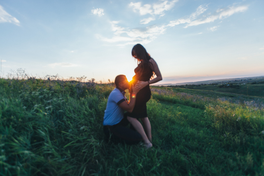 Kharkov, Ukraine | Sveta pregnant & Sergey