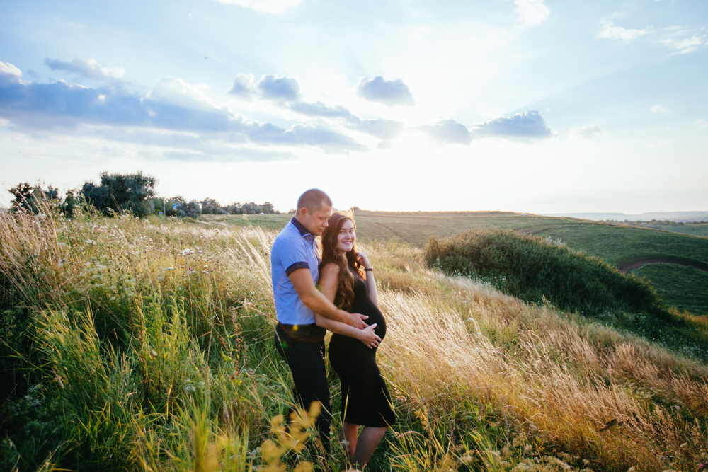 Kharkov, Ukraine | Sveta pregnant & Sergey