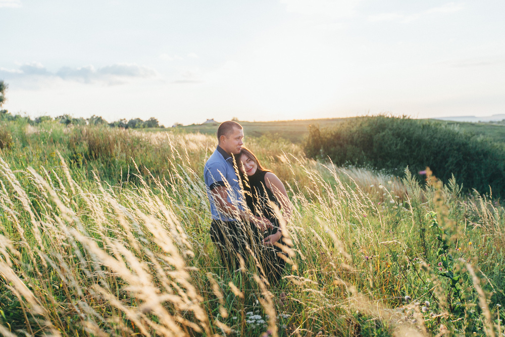 Kharkov, Ukraine | Sveta pregnant & Sergey