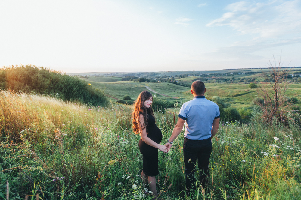 Kharkov, Ukraine | Sveta pregnant & Sergey