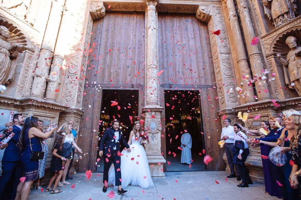 Luxury wedding in Catedral,Palma | Michelle & Leonardo