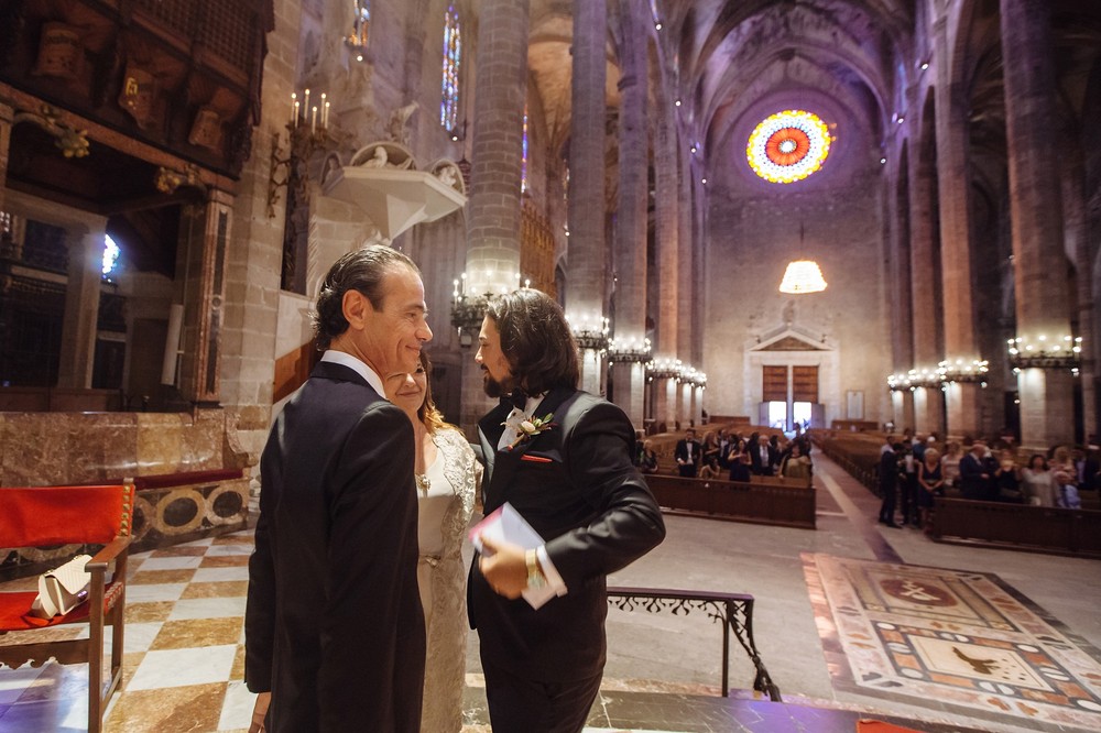 Luxury wedding in Catedral,Palma | Michelle & Leonardo