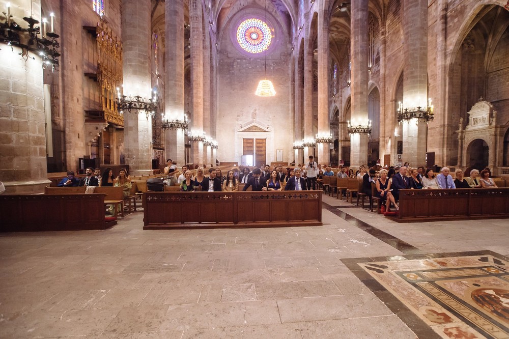 Luxury wedding in Catedral,Palma | Michelle & Leonardo