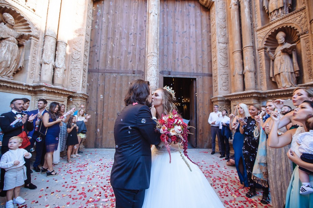 Luxury wedding in Catedral,Palma | Michelle & Leonardo