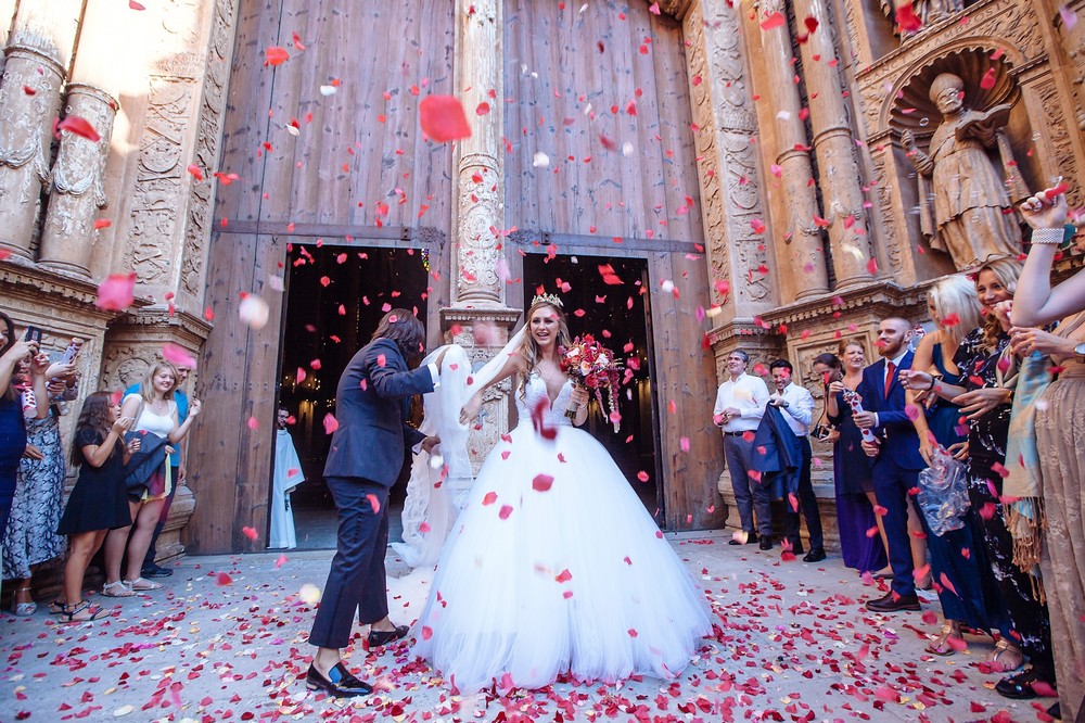 Luxury wedding in Catedral,Palma | Michelle & Leonardo