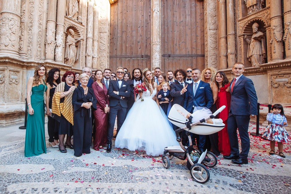 Luxury wedding in Catedral,Palma | Michelle & Leonardo