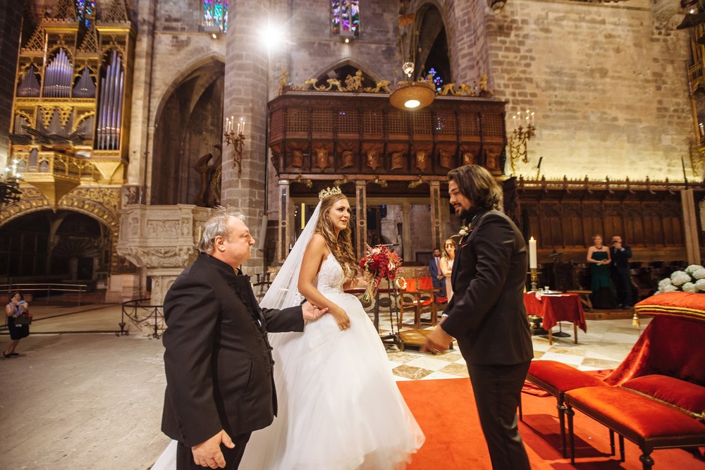 Luxury wedding in Catedral,Palma | Michelle & Leonardo