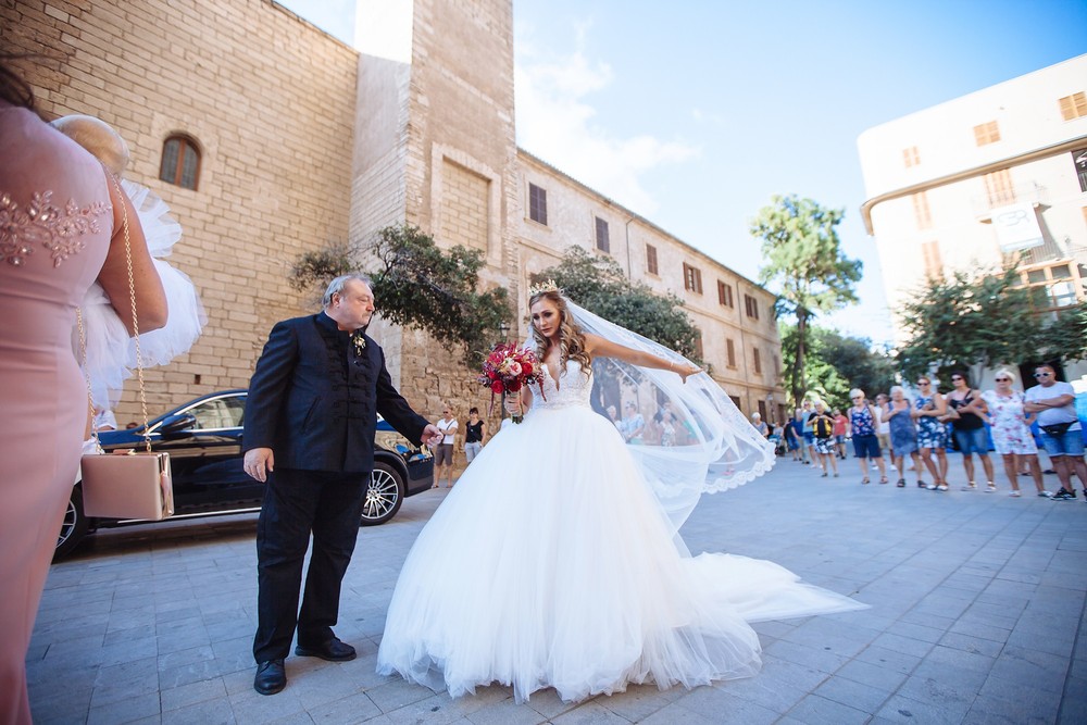 Luxury wedding in Catedral,Palma | Michelle & Leonardo