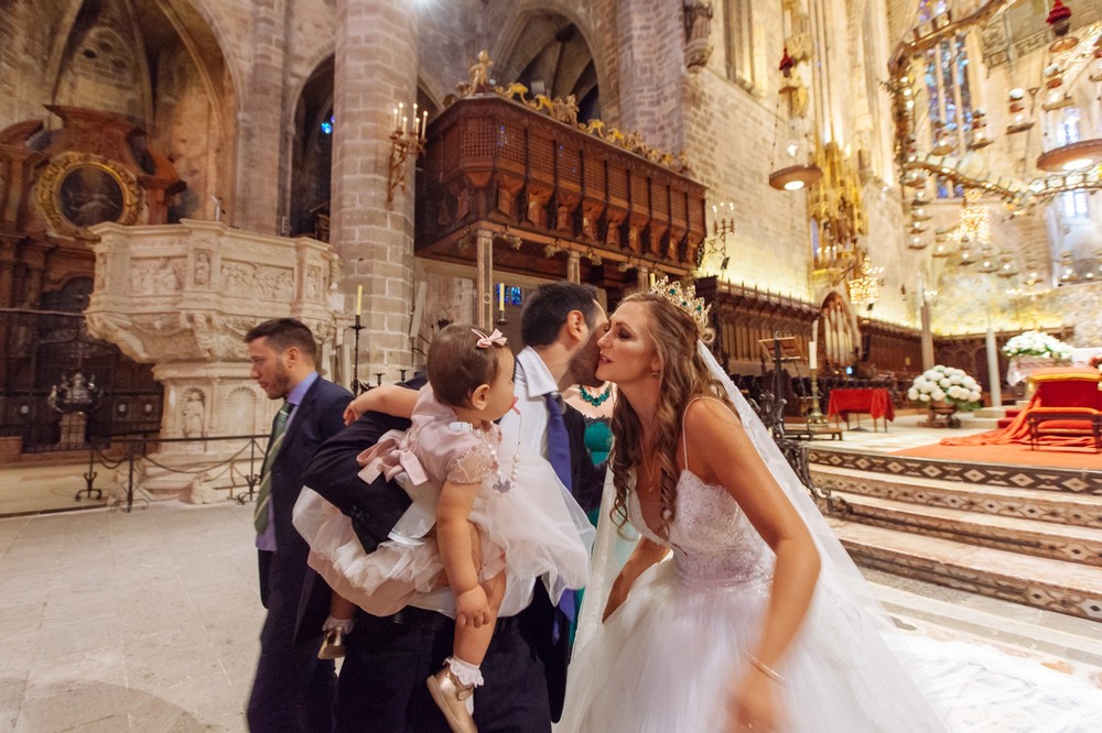 Luxury wedding in Catedral,Palma | Michelle & Leonardo