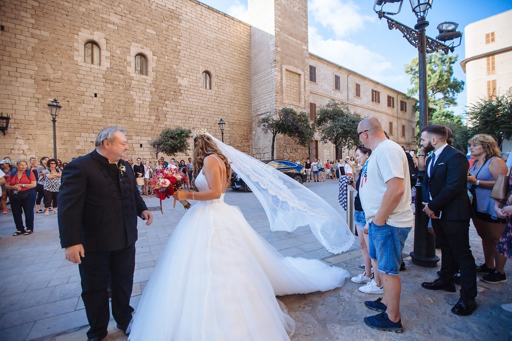 Luxury wedding in Catedral,Palma | Michelle & Leonardo