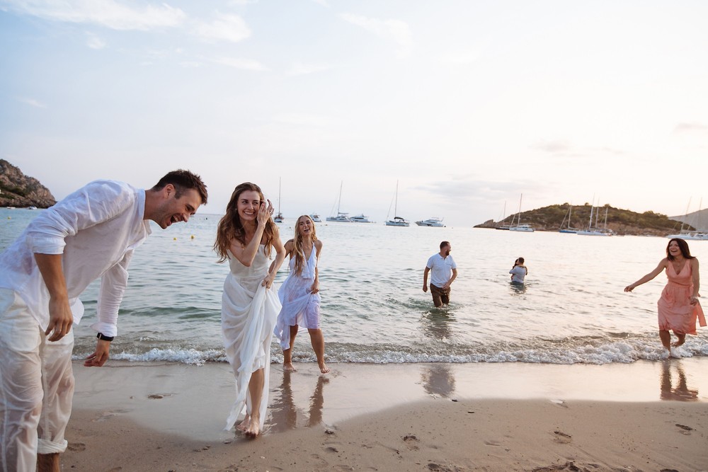 Sant Elm, Mallorca |Three couples and one ceremony