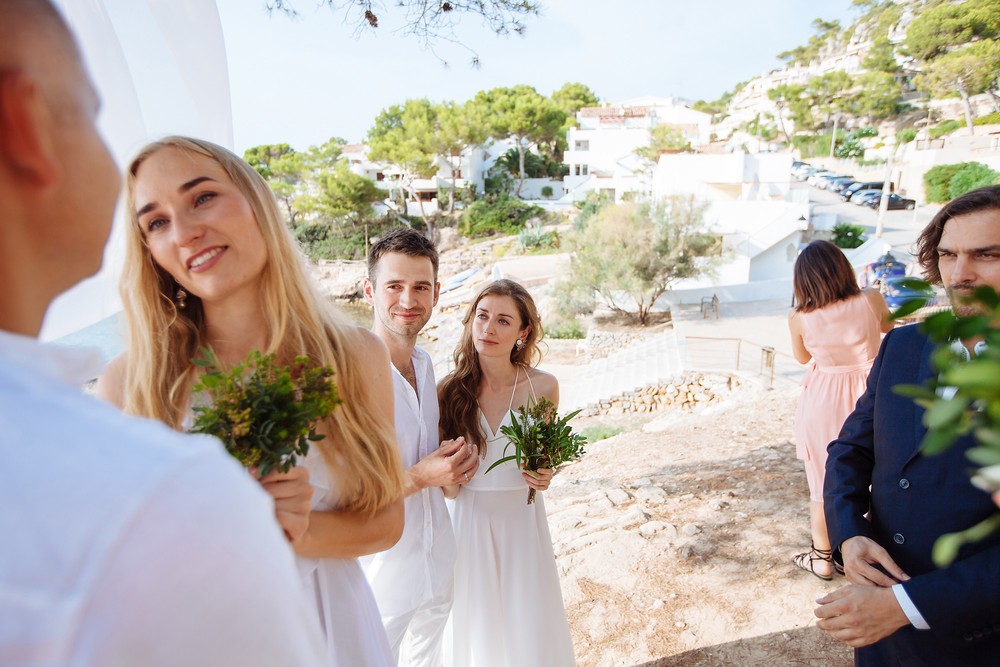 Sant Elm, Mallorca |Three couples and one ceremony