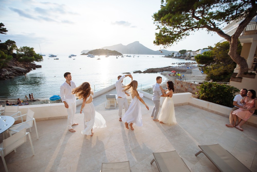 Sant Elm, Mallorca |Three couples and one ceremony