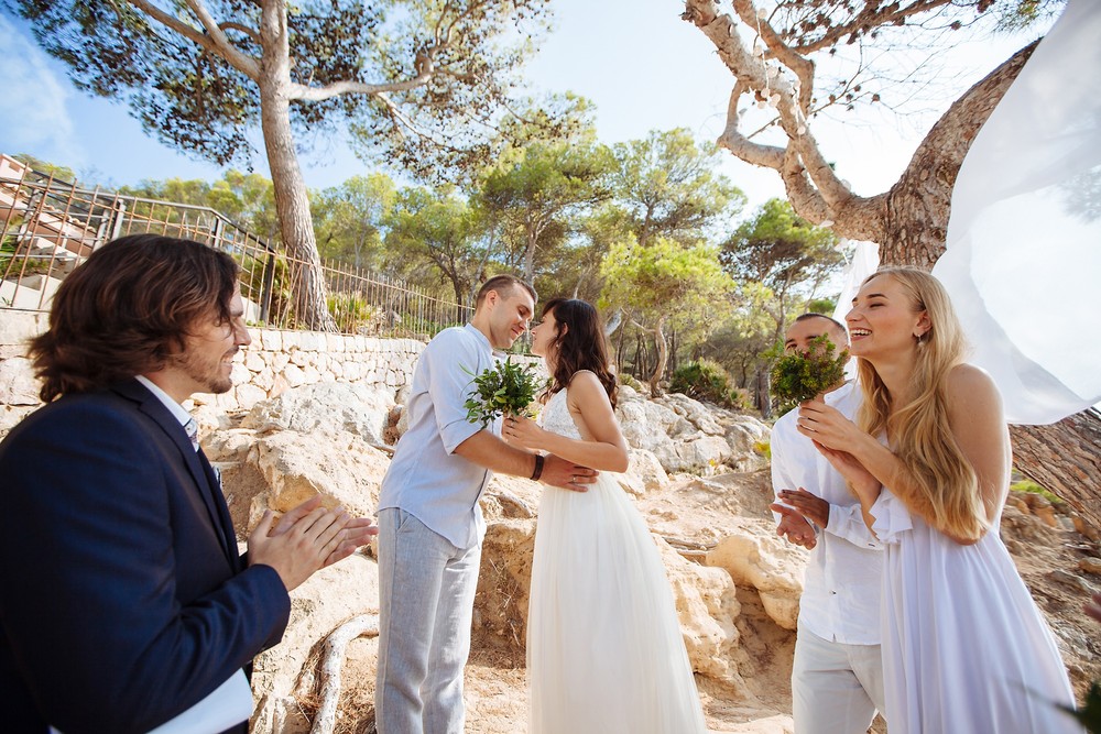 Sant Elm, Mallorca |Three couples and one ceremony