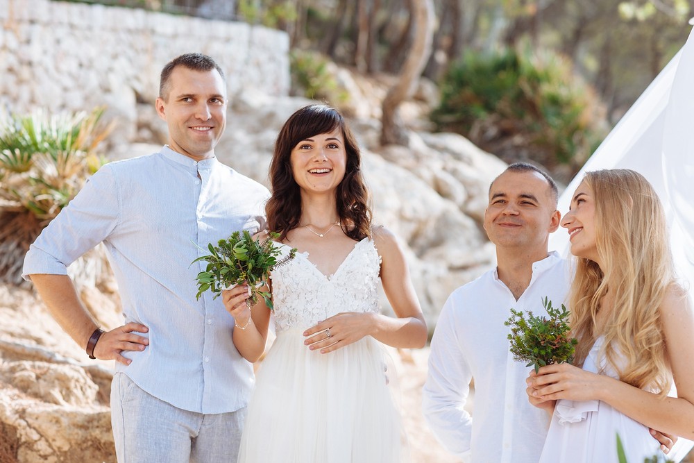 Sant Elm, Mallorca |Three couples and one ceremony