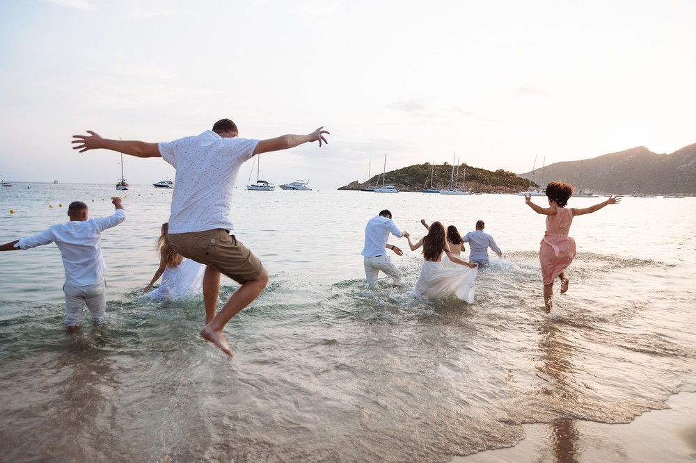 Sant Elm, Mallorca |Three couples and one ceremony