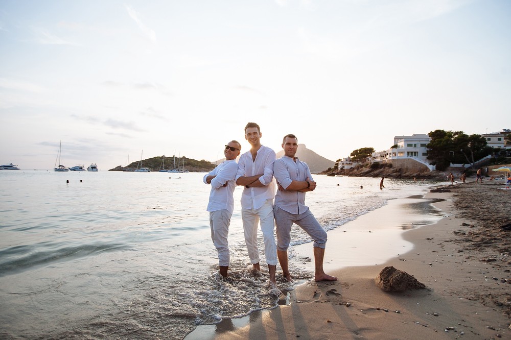Sant Elm, Mallorca |Three couples and one ceremony