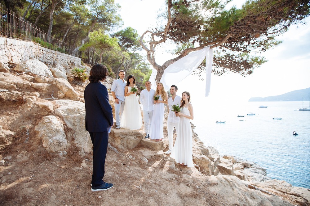 Sant Elm, Mallorca |Three couples and one ceremony