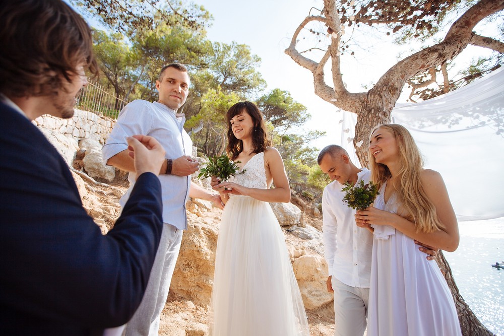 Sant Elm, Mallorca |Three couples and one ceremony