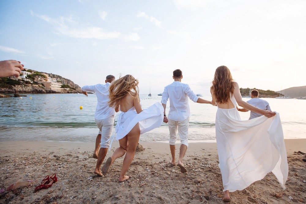 Sant Elm, Mallorca |Three couples and one ceremony