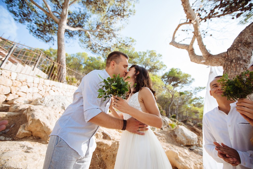 Sant Elm, Mallorca |Three couples and one ceremony