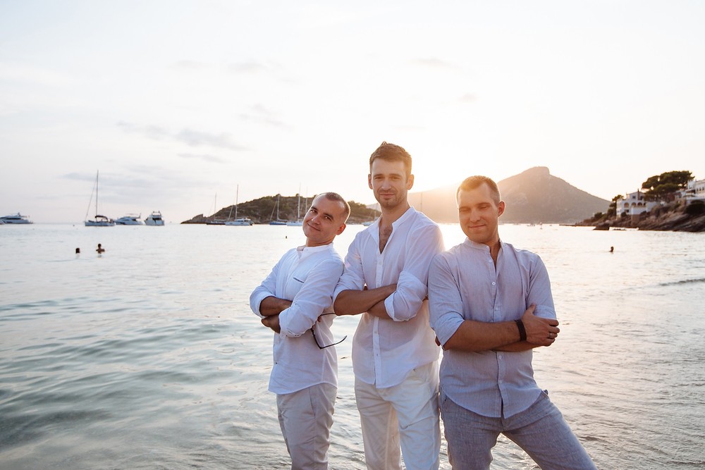 Sant Elm, Mallorca |Three couples and one ceremony