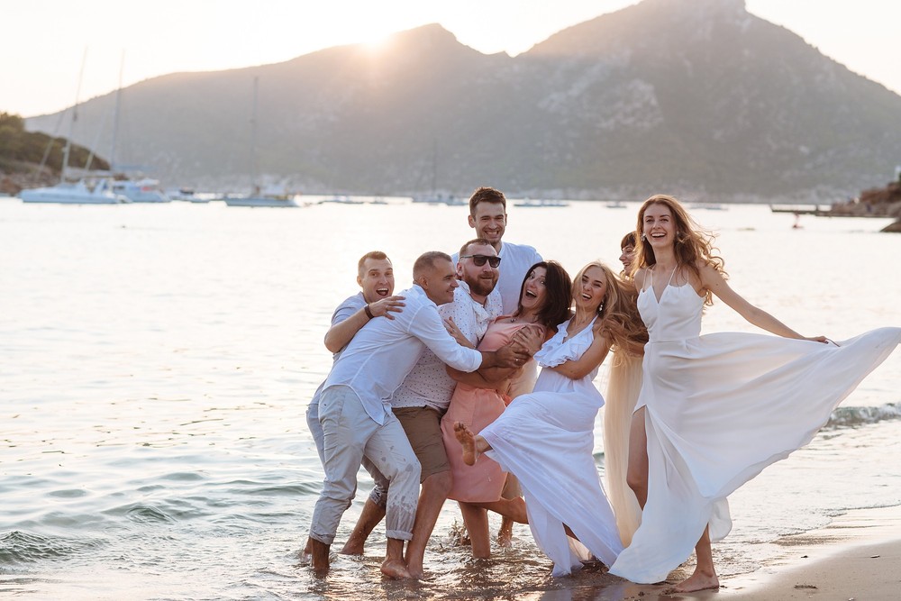 Sant Elm, Mallorca |Three couples and one ceremony